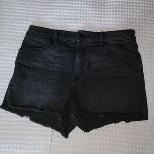 Abercrombie Black Jean Shorts